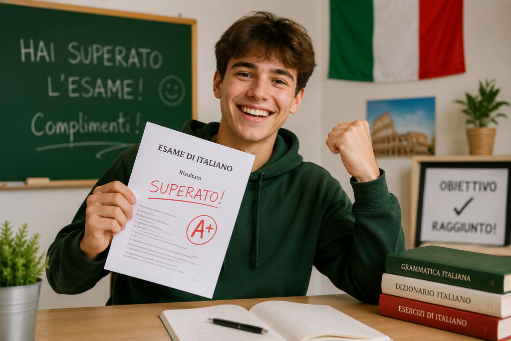 Italienisch Prüfung erfolgreich bestehen